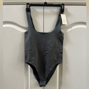NWT A New Day Sleeveless Gray bodysuit